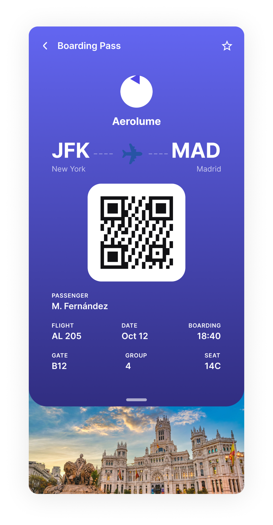 Boarding pass