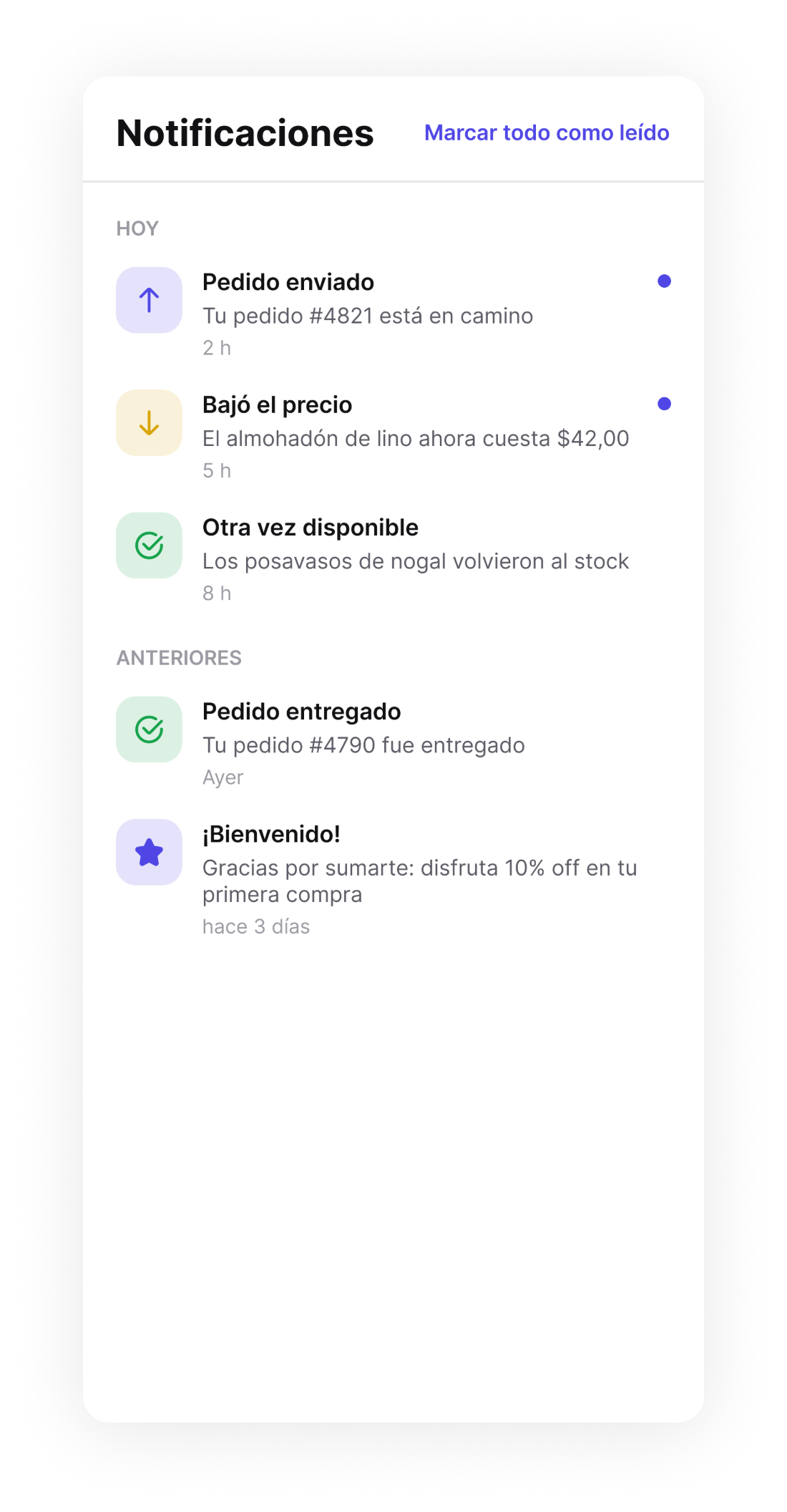 Notifications