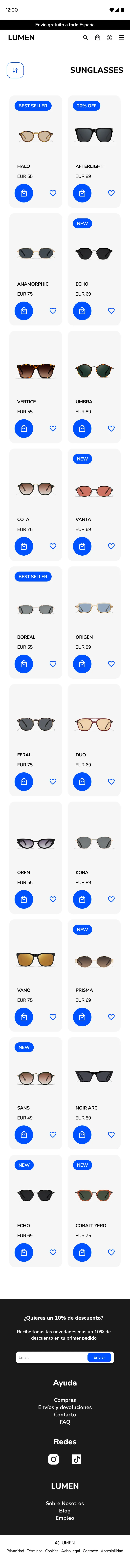 Mobile catalogue