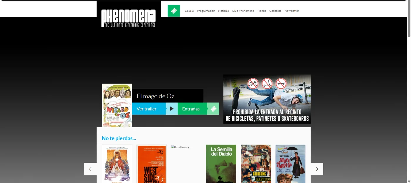 Old Phenomena home page