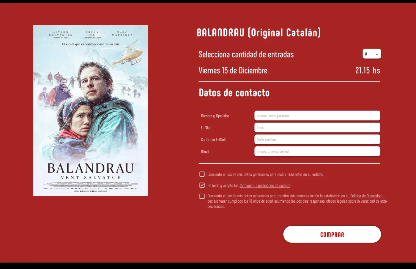 Tickets and contact details